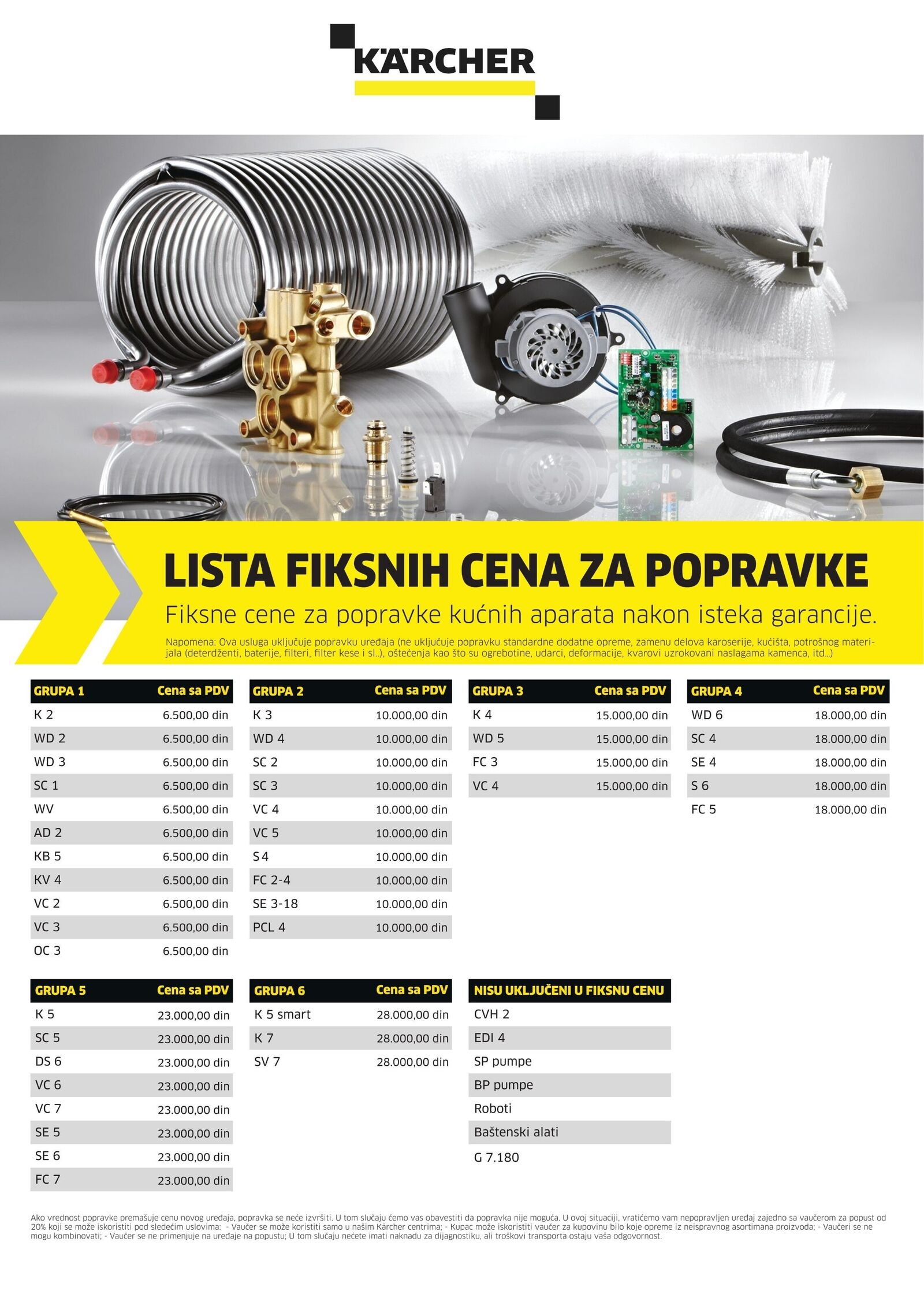 Fiksne cene popravki