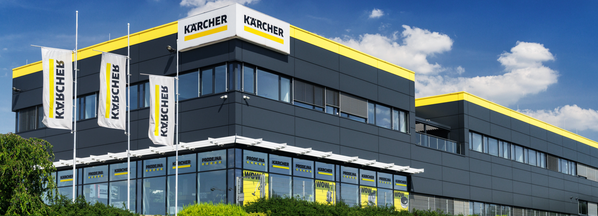 Kamenná prodejna Kärcher Modletice u Prahy