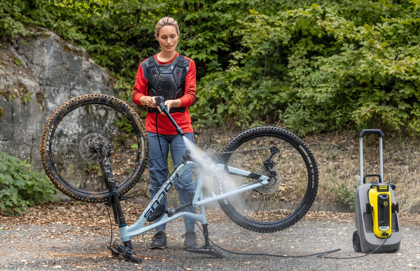 Kärcher Saugwischer entfernt 99 der Bakterien mit hygienischer Reinigung