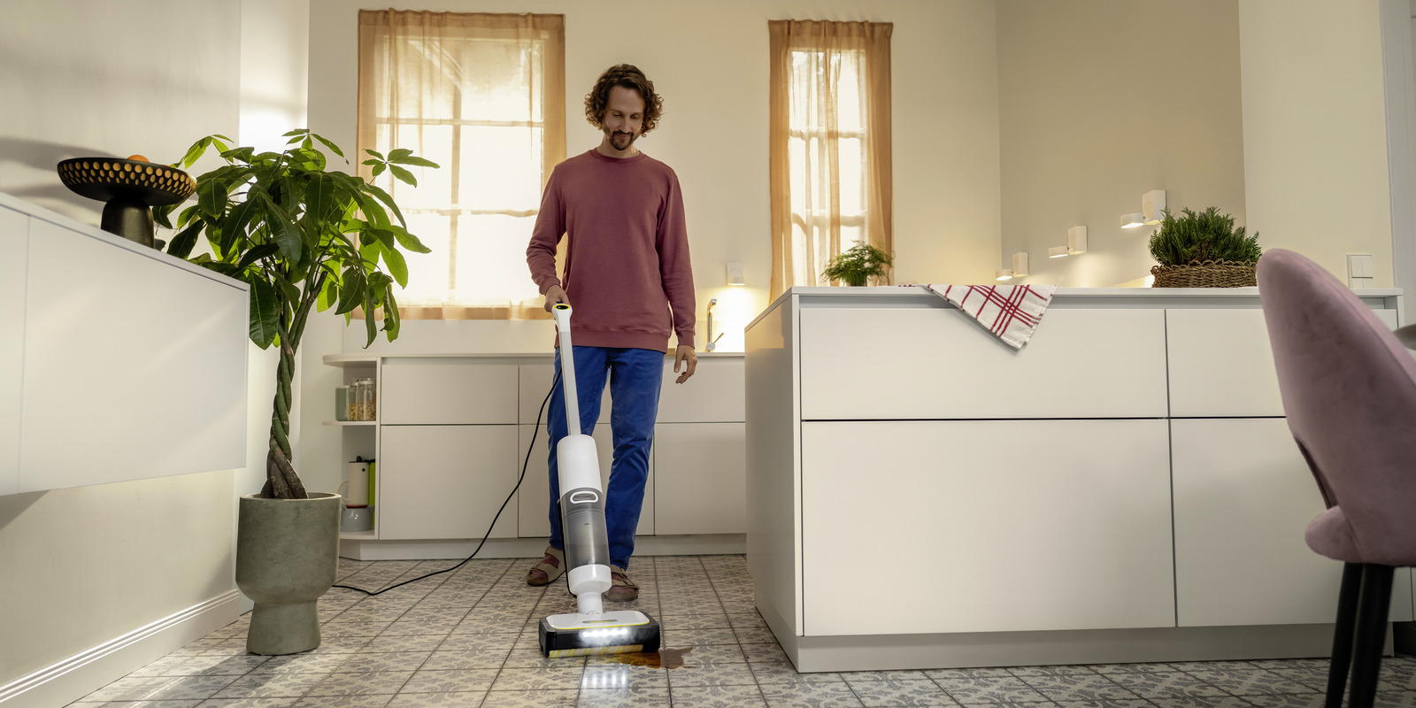 Steam vacuum cleaner