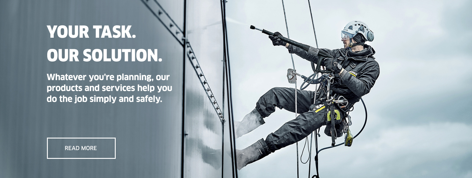 Your task. Our solution.