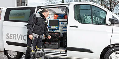 Kärcher servis na terenu