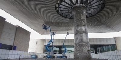 Fontana artistica museo nazionale - Città del Mexico