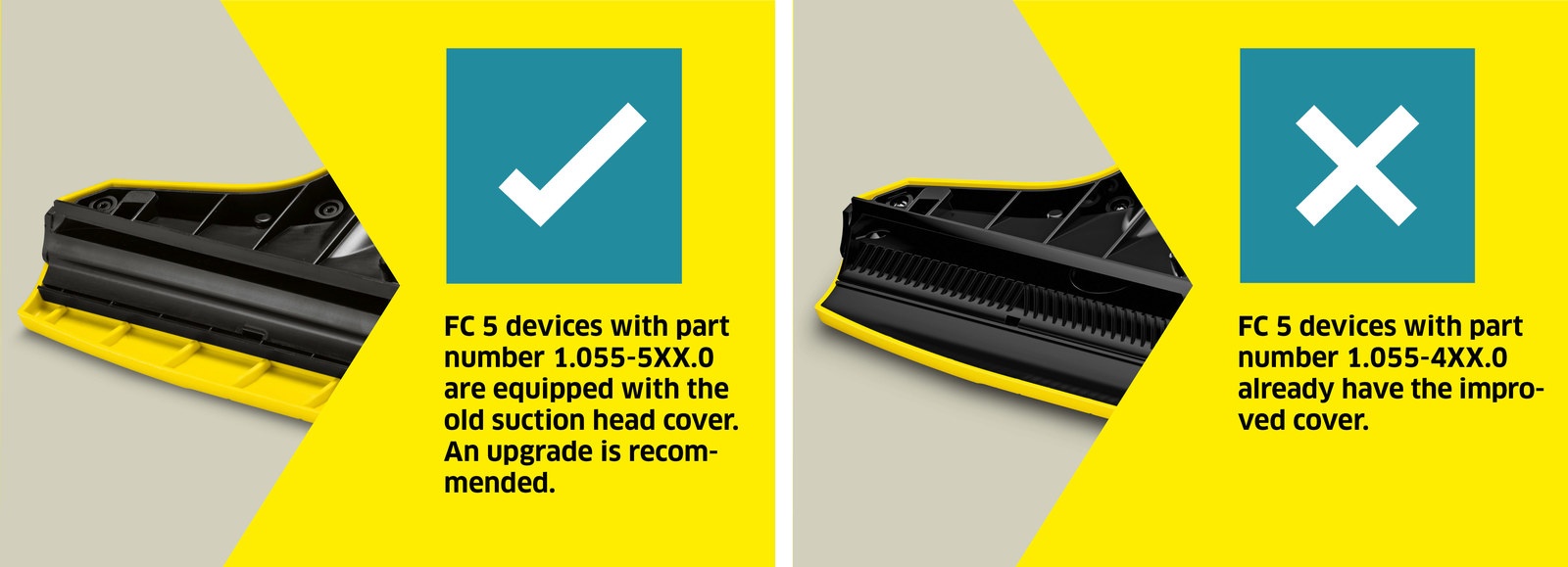 Do I need a new suction head