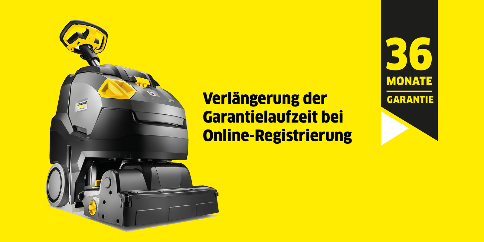 Garantieverlängerung auf 36 Monate