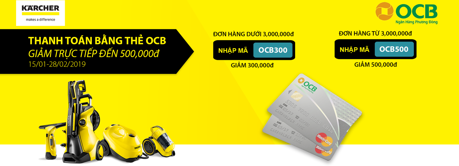 OCB khuyen mai OCB khuyen mai