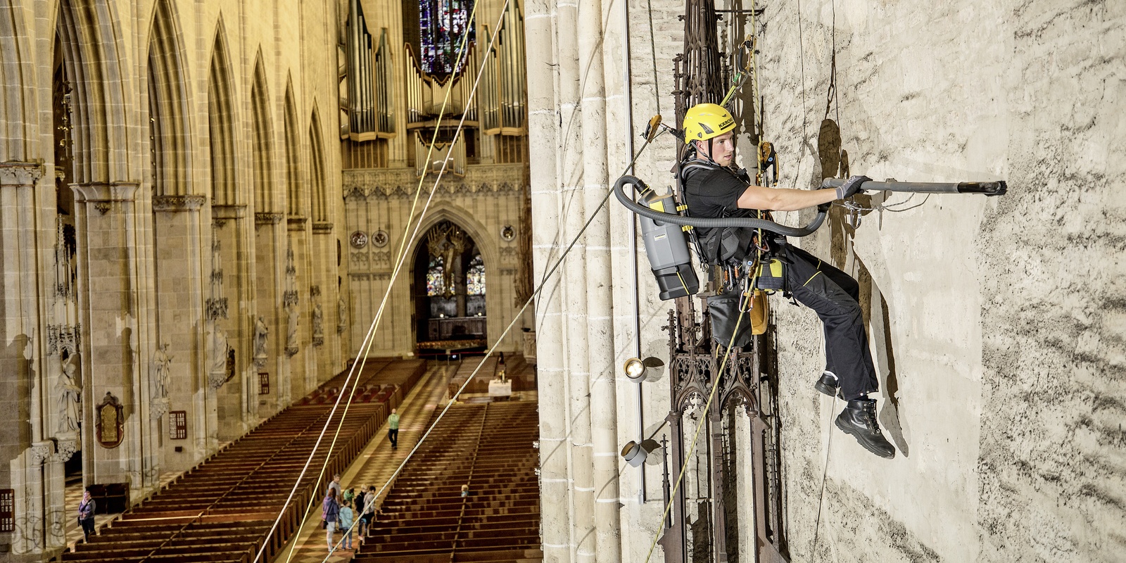Reinigung Ulmer Münster_PM_1 Reinigung Ulmer Münster_PM_1