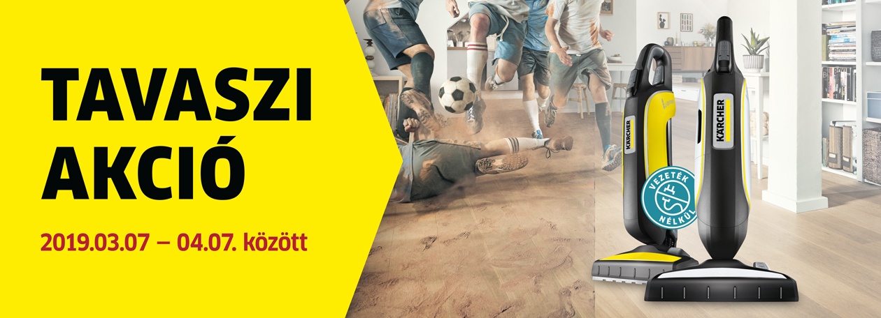 Karcher Tavaszi Akcio 2019