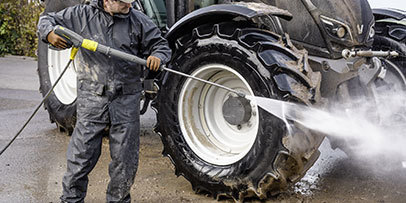 ケルヒャー　高圧洗浄機　農機具