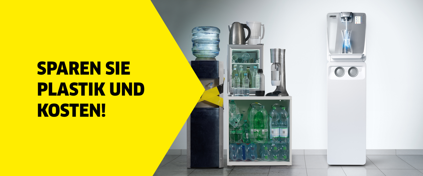 Sparen Sie Plastik und Kosten! Sparen Sie Plastik und Kosten!