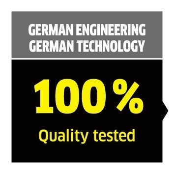German Engineering. Quality Tested. German Engineering. Quality Tested.