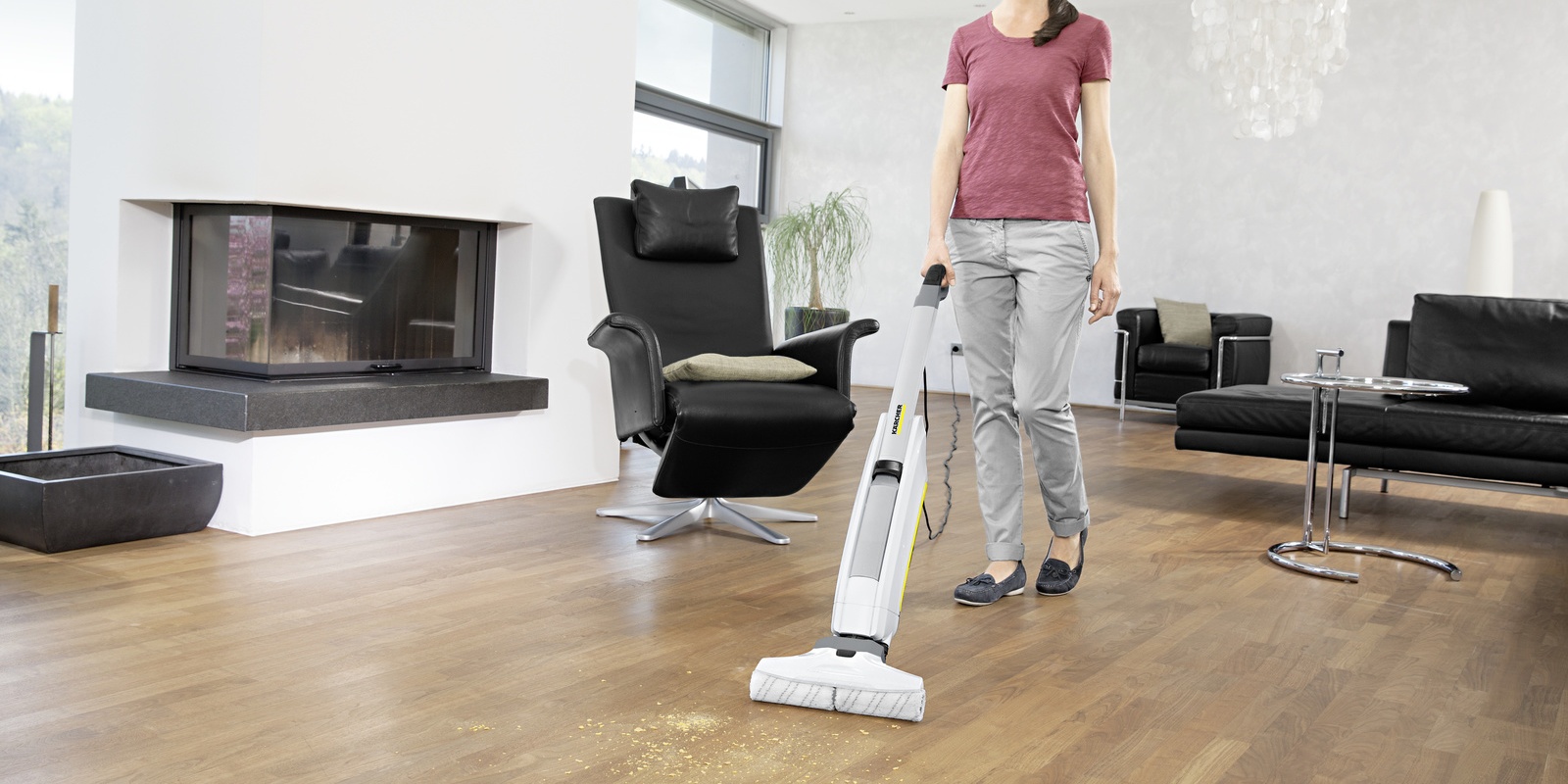 Karcher FC 5 Premium Cleans Hardwood Floors Karcher FC 5 Premium Cleans Hardwood Floors