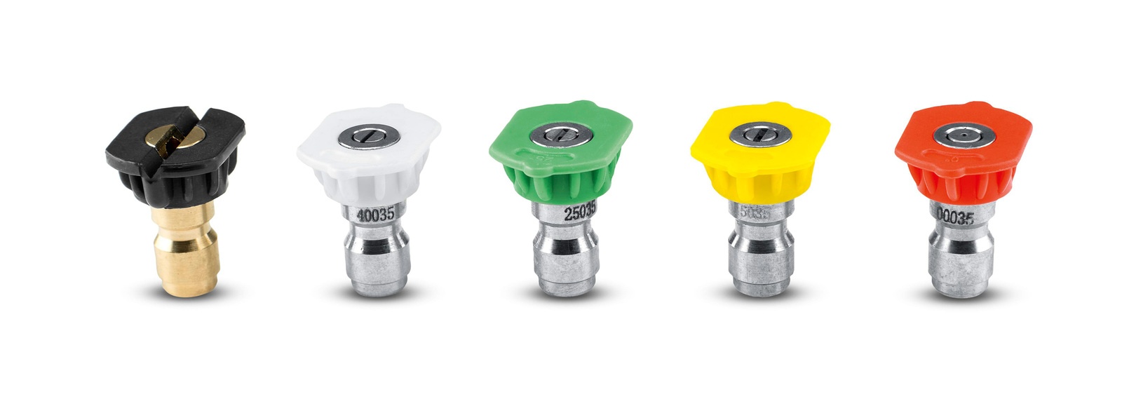Karcher Five Piece Spray Nozzle Set Karcher Five Piece Spray Nozzle Set