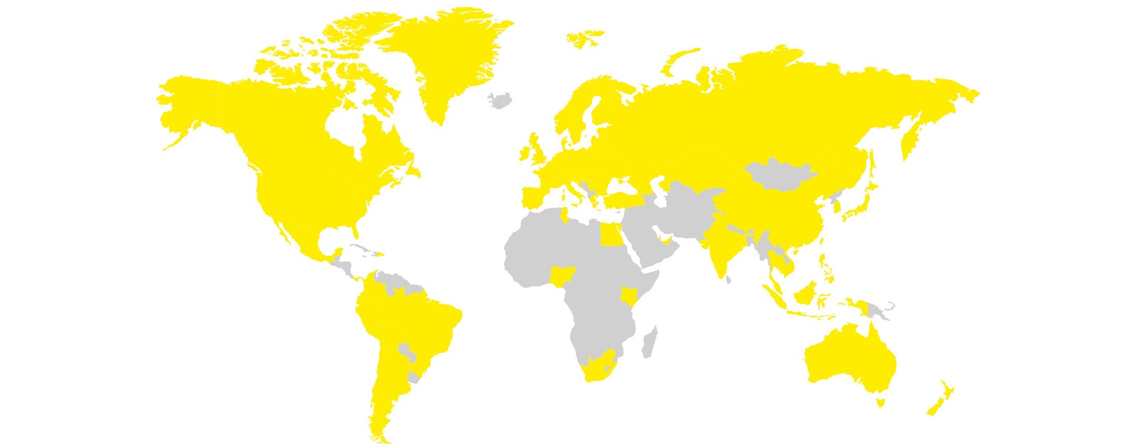 Data 2018 - wereldkaart Data 2018 - wereldkaart