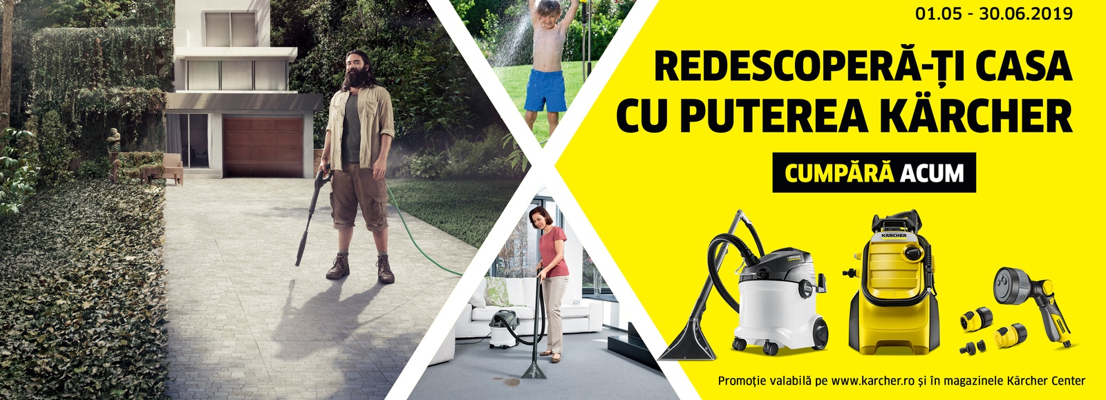 Banner promo vara Promotii Karcher Romania