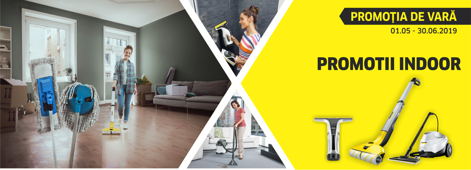 banner indoor vara Promotii Karcher Romania