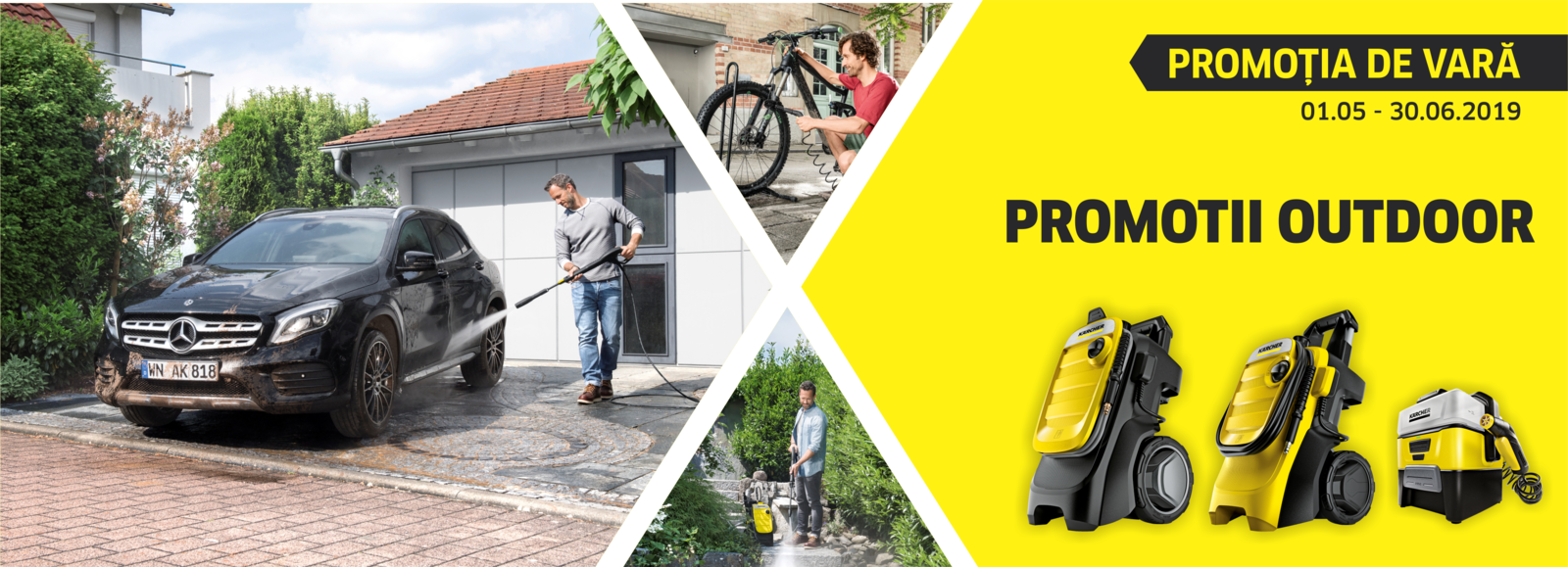 banner outdoor vara Promotii Karcher Romania