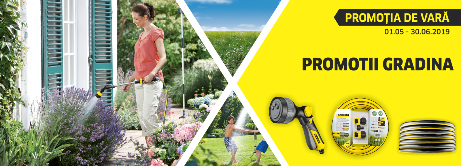 banner gradina vara Promotii Karcher Romania