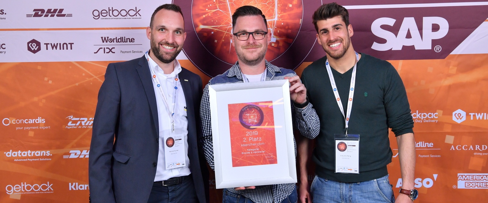 Zweiter Platz in der Kategorie Brands & Hersteller Digital Commerce Award 2019