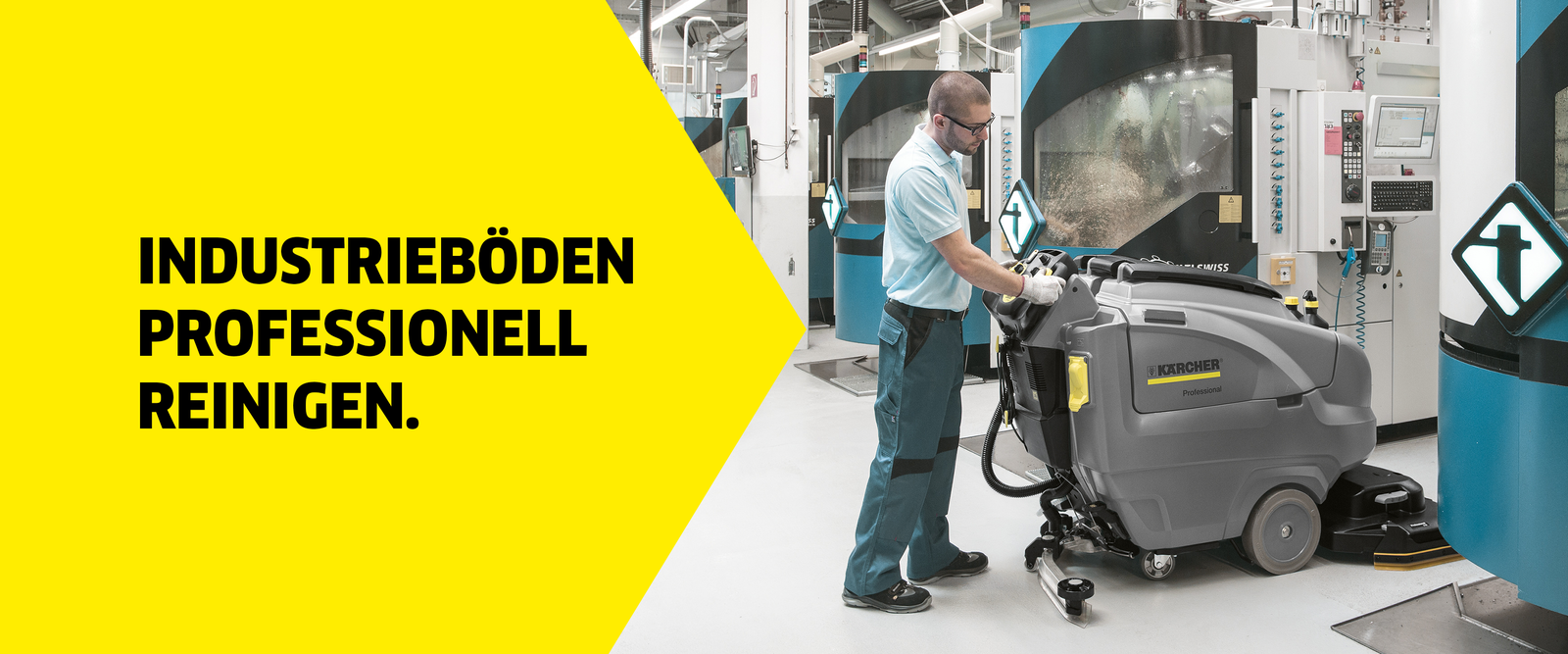 Industrieböden reinigen Industrieboden reinigen