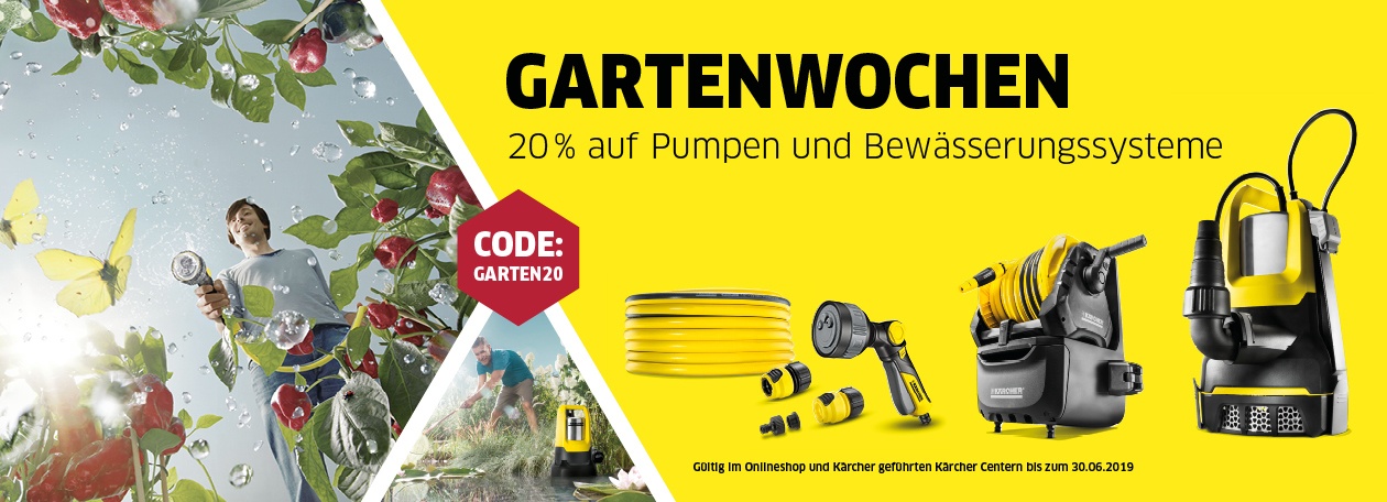 Kärcher Gartenwochen Kärcher Gartenwochen