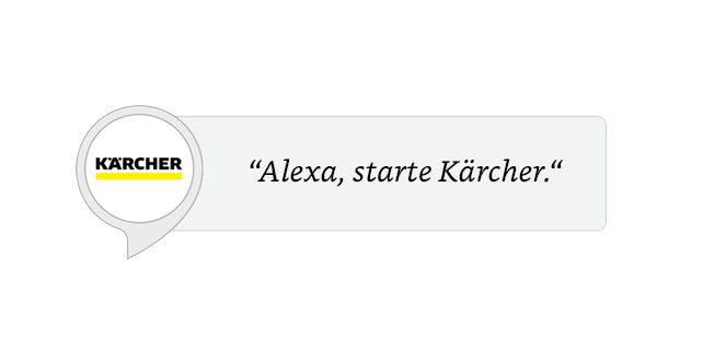 Kärcher Alexa Skill Kärcher Alexa Skill
