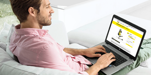 karcher elektronine parduotuve vyras uzsisako prekes karcher elektronineje parduotuveje