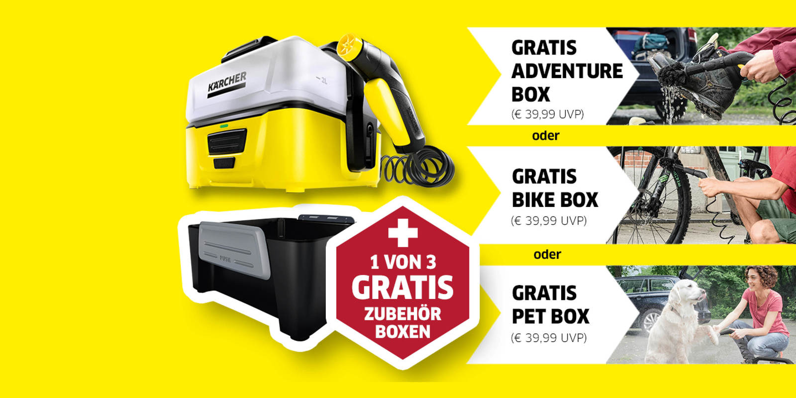 Kärcher OC 3 Aktion Mobile Outdoor Cleaner Kärcher
