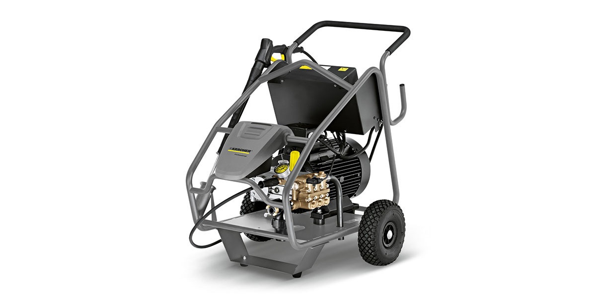 Vysokotlaký čistič v kleci pro nakládku jeřábem