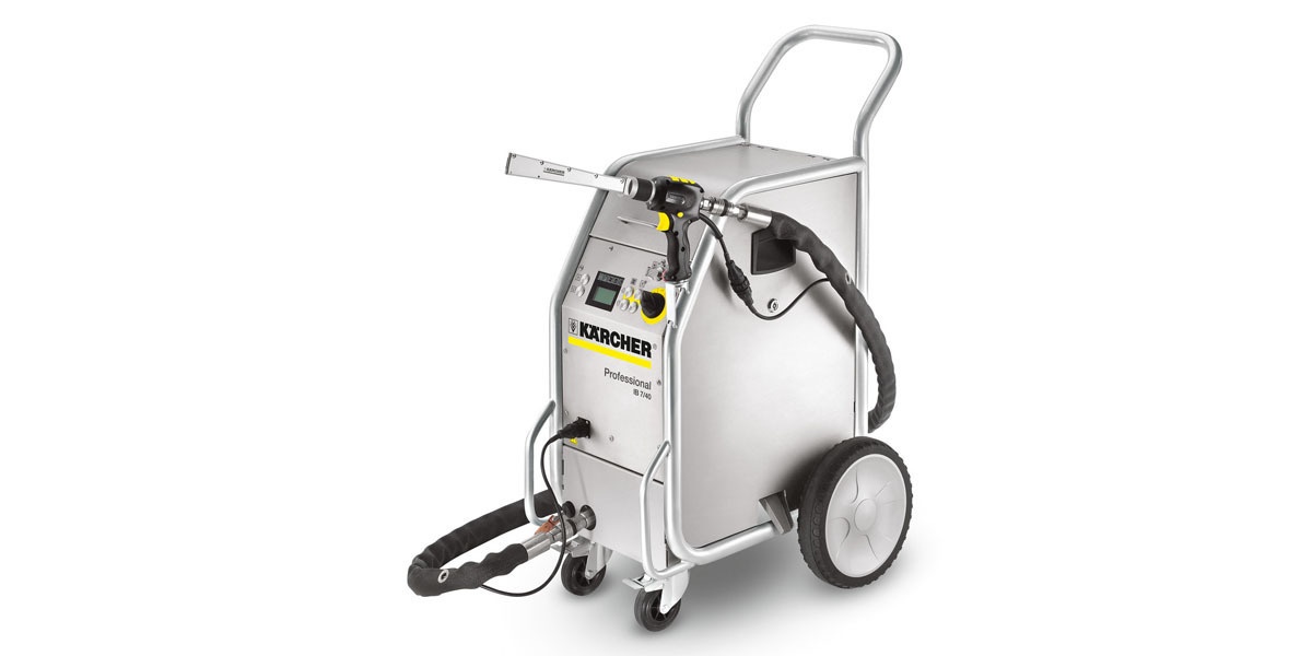 Zařízení pro otryskávání suchým ledem