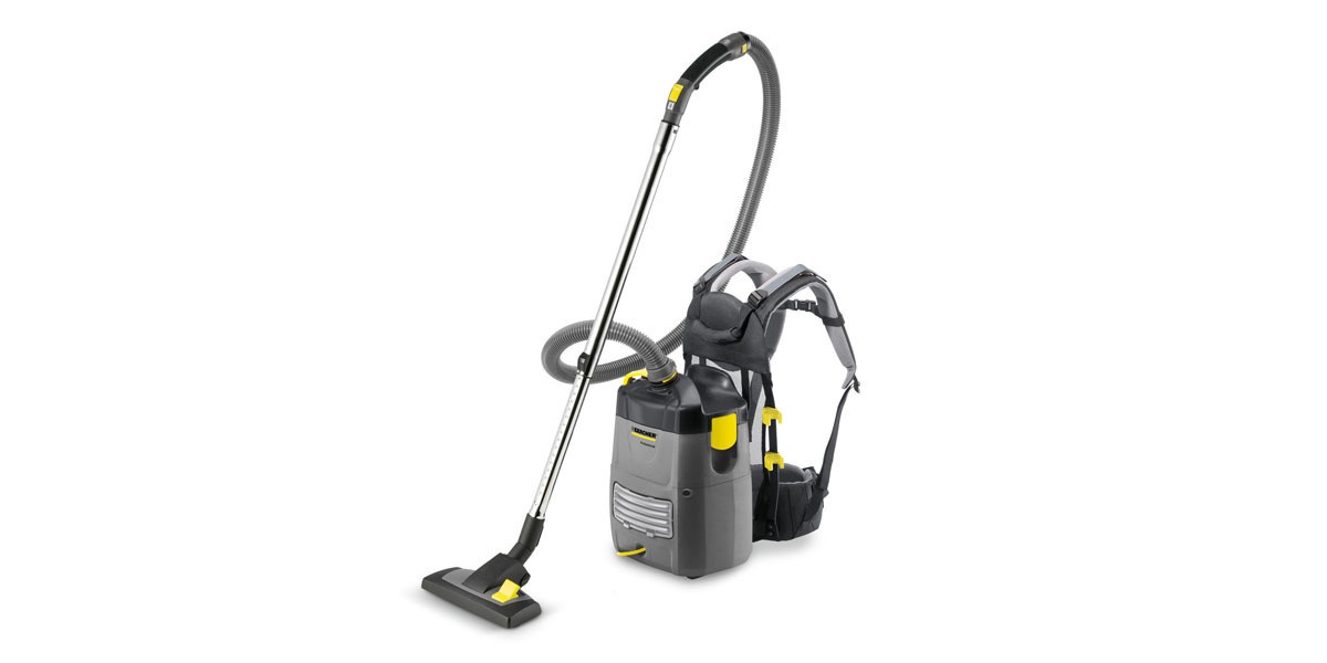 Vysavač, který se nosí jako batoh pohodlně na zádech