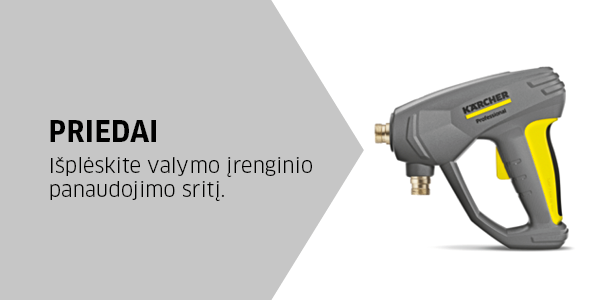 priedai profesionaliai irangai