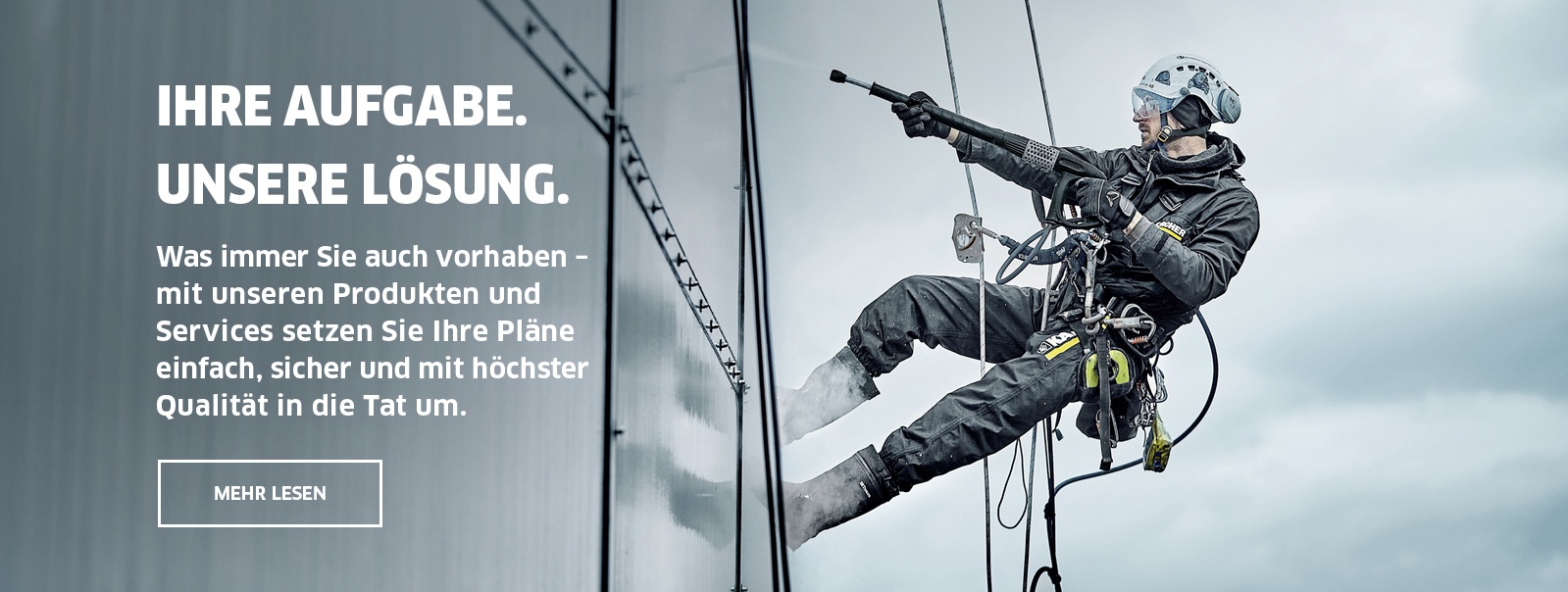 Ihre Aufgabe. Unsere Lösung. Ihre Aufgabe. Unsere Lösung.