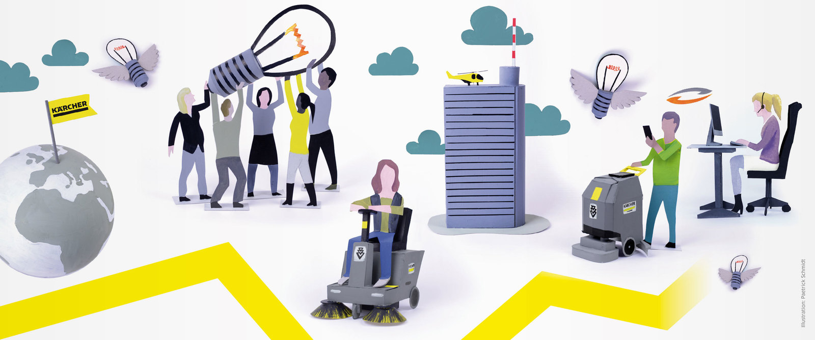 Let ideas take flights 让想法飞起来