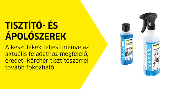 Kärcher tisztító- és ápolószerek