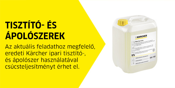 Kärcher ipari tisztítószerek professzionális eszközökhöz