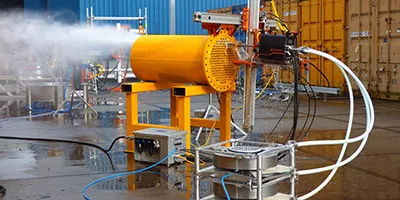 Industrial cleaning with ultra-high pressure water jetting systems