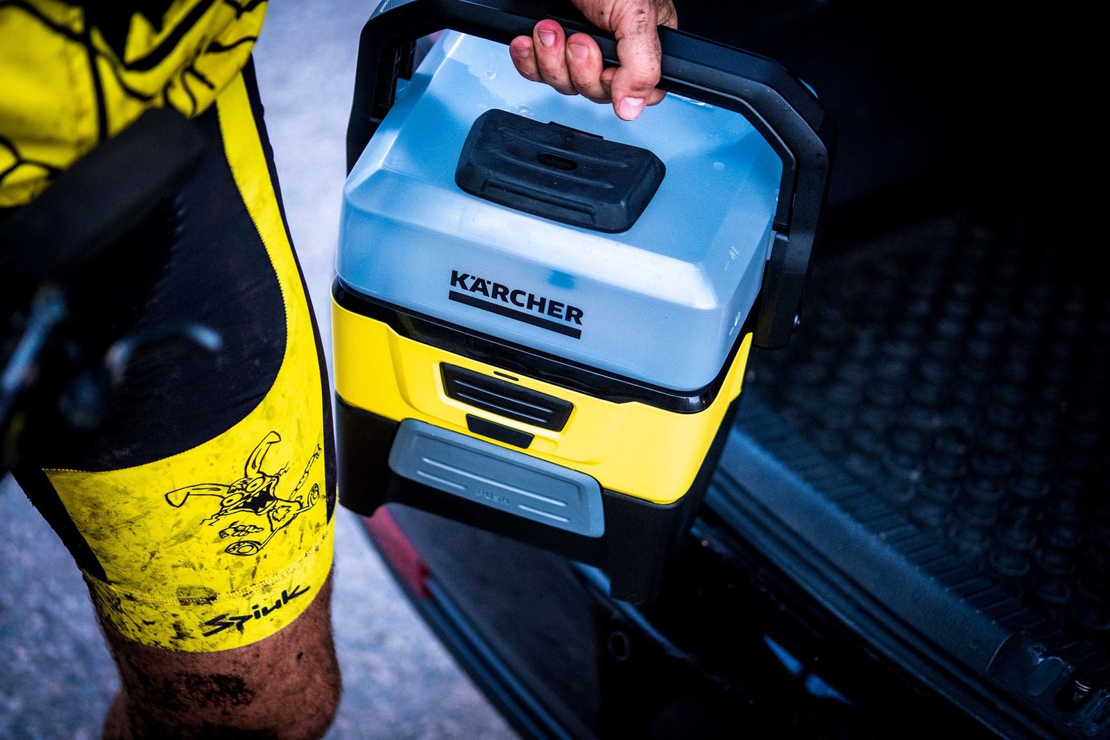 Kärcher mobil spyler OC 3 er med i bagasjen Kärcher mobil spyler OC 3 er med i bagasjen