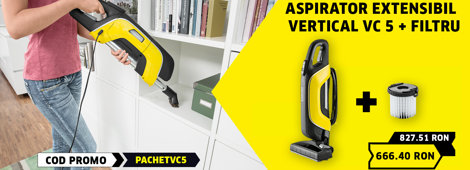 pachet Vc 5 Promotii Karcher Romania