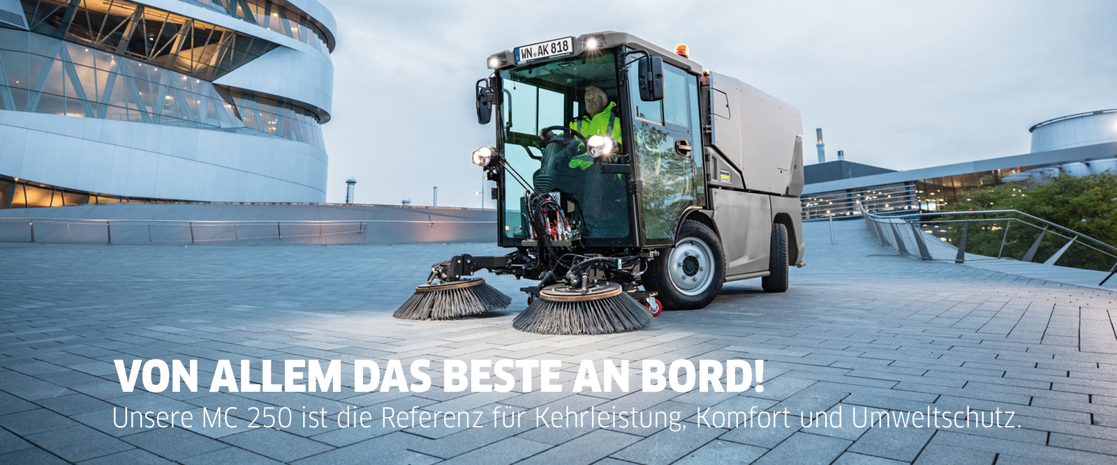 Kommunale Kehrmaschine 250 Kommunale Kehrmaschine 250