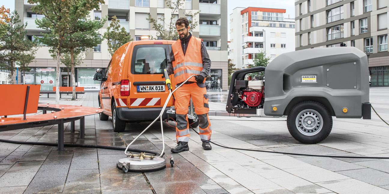 Nettoyeurs remorques haute pression de Kärcher