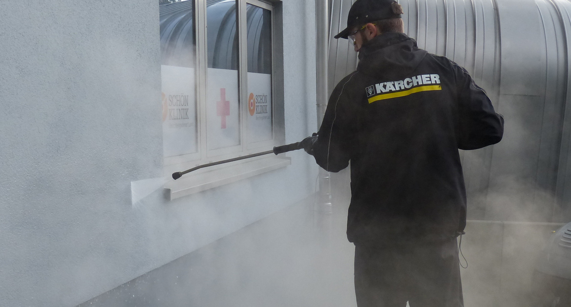 Čištění fasády Kärcher