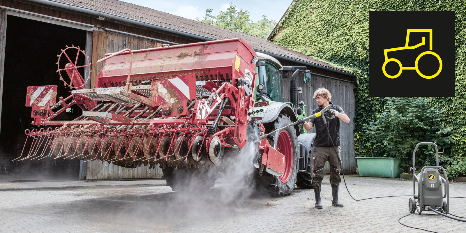 Reinigungslösungen für Branche Landwirtschaft. Reinigungslösungen für Branche Landwirtschaft.