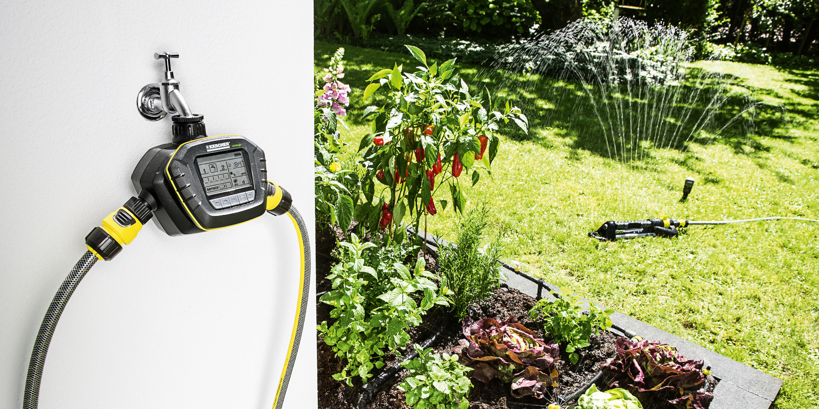 Automatisierte Gartenbewässerung Automatisierte Gartenbewässerung
