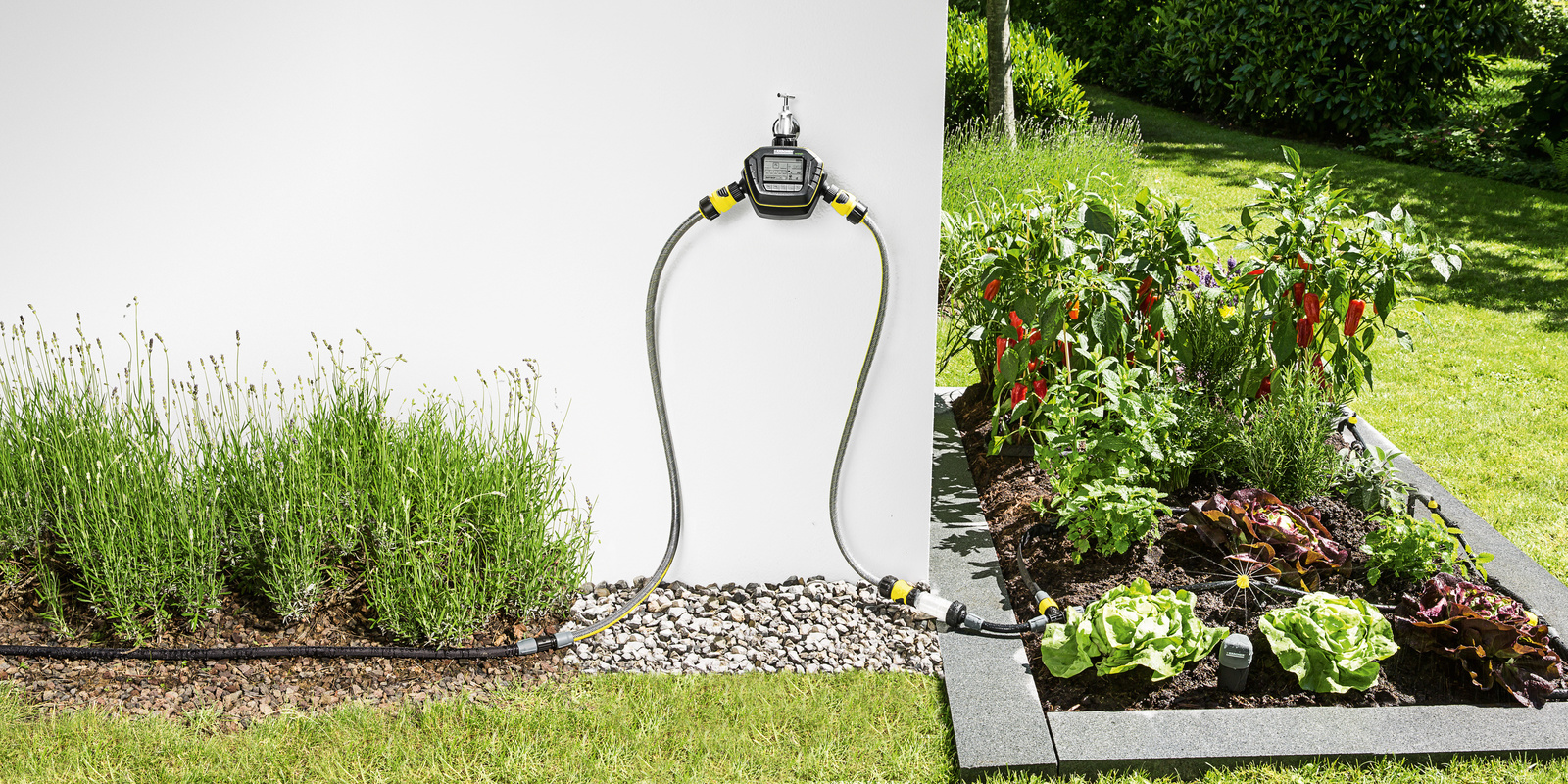 Automatic garden irrigation Automatic garden irrigation