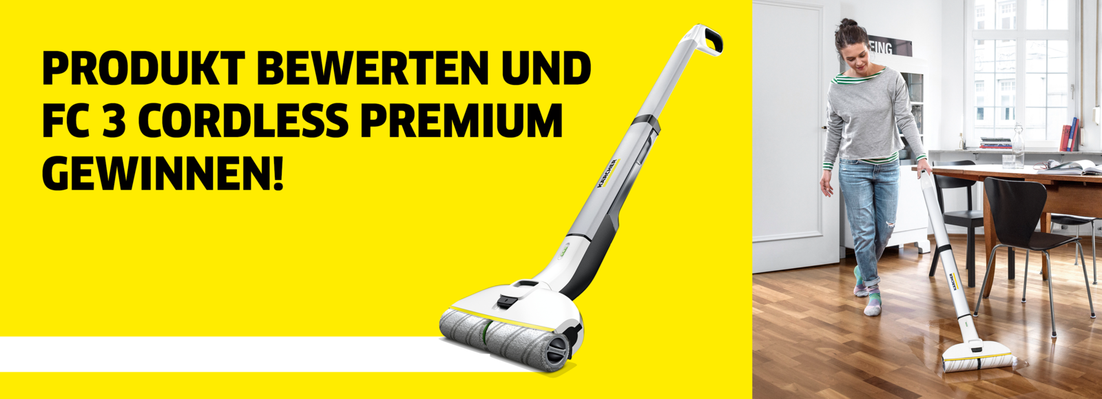 FC 3 Gewinn Bewertungen und Erfahrungen mit Kärcher Produkten