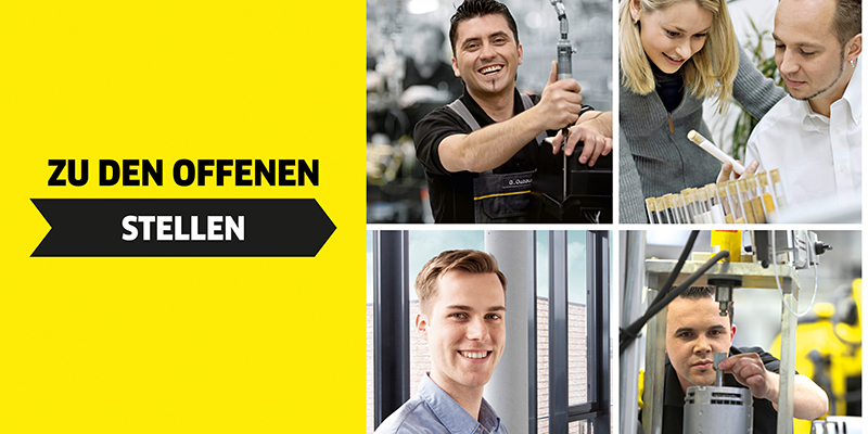 Offene Stellen bei Kärcher Österreich Offene Stellen bei Kärcher Österreich