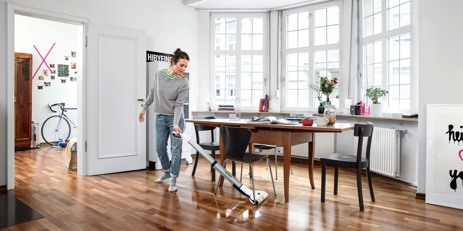 Kärcher Studie 2019: Putzen hilft gegen den Alltagsstress Kärcher Studie 2019: Putzen hilft gegen den Alltagsstress