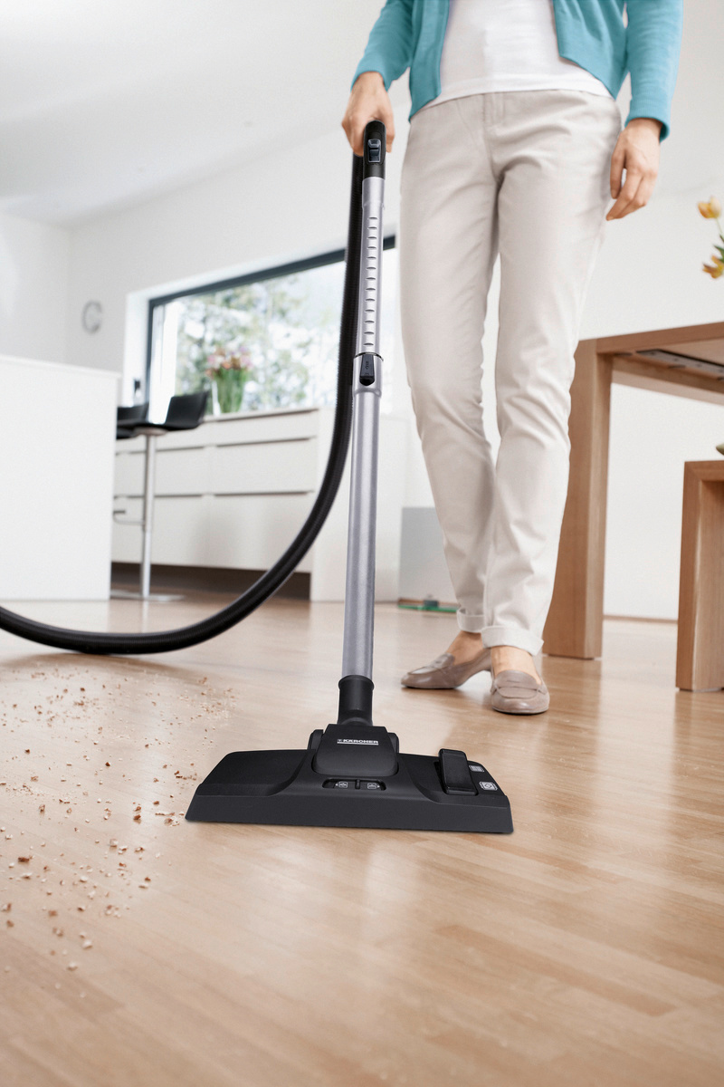 Kärcher vacuum Vacuum cleaning with a Kärcher vacuum