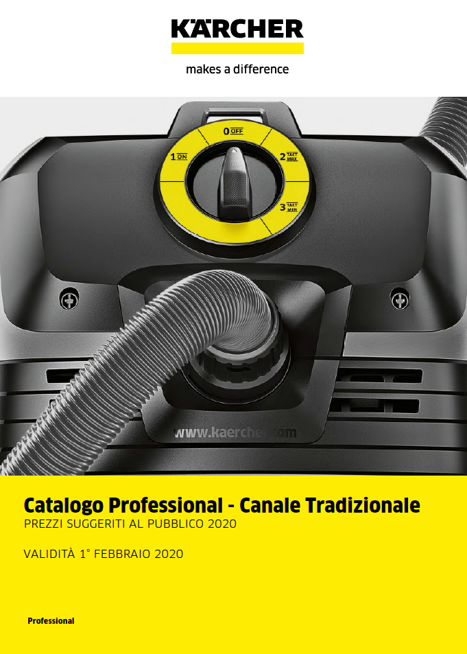 Copertina Catalogo Professional 2020